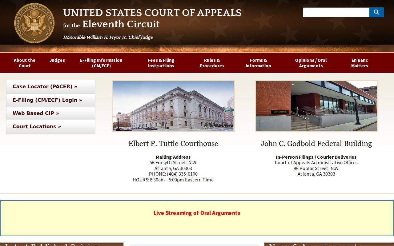 Houston County civil docket federal Eleventh Circuit distinction