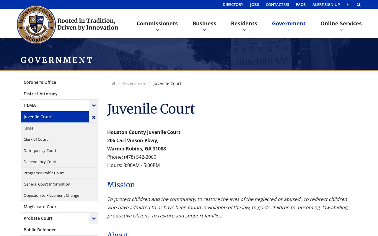 Houston County criminal docket Juvenile Court limits