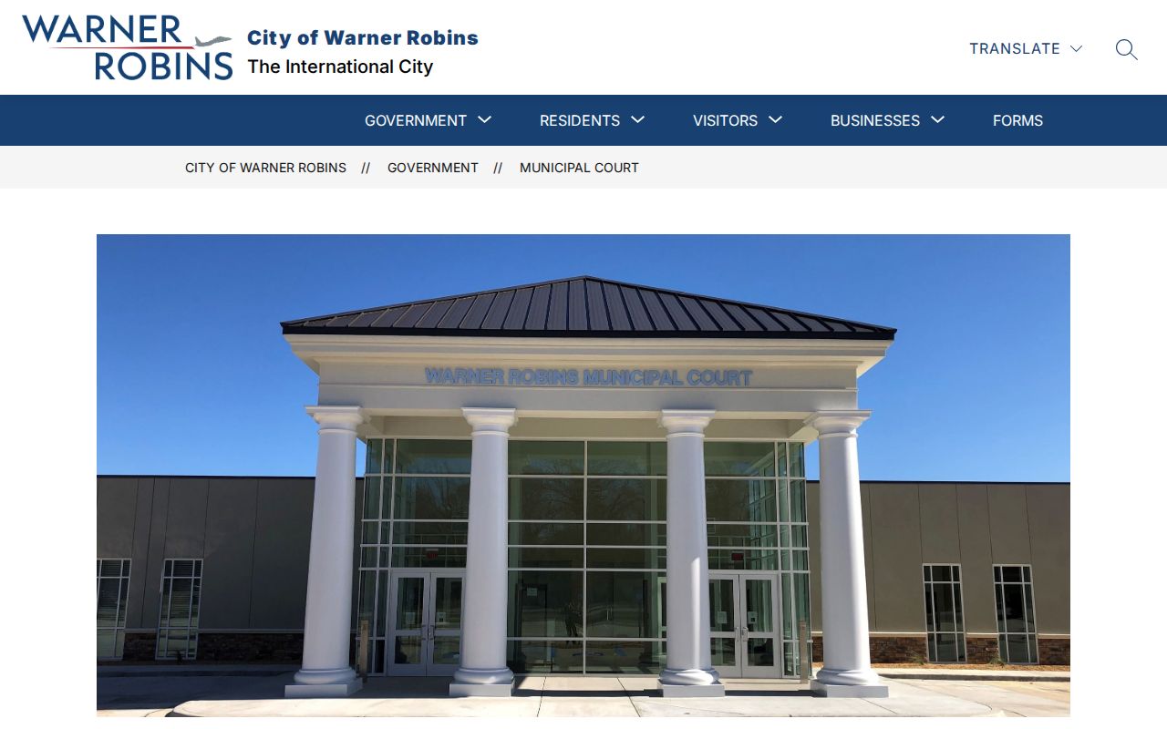 Warner Robins court docket municipal court schedule